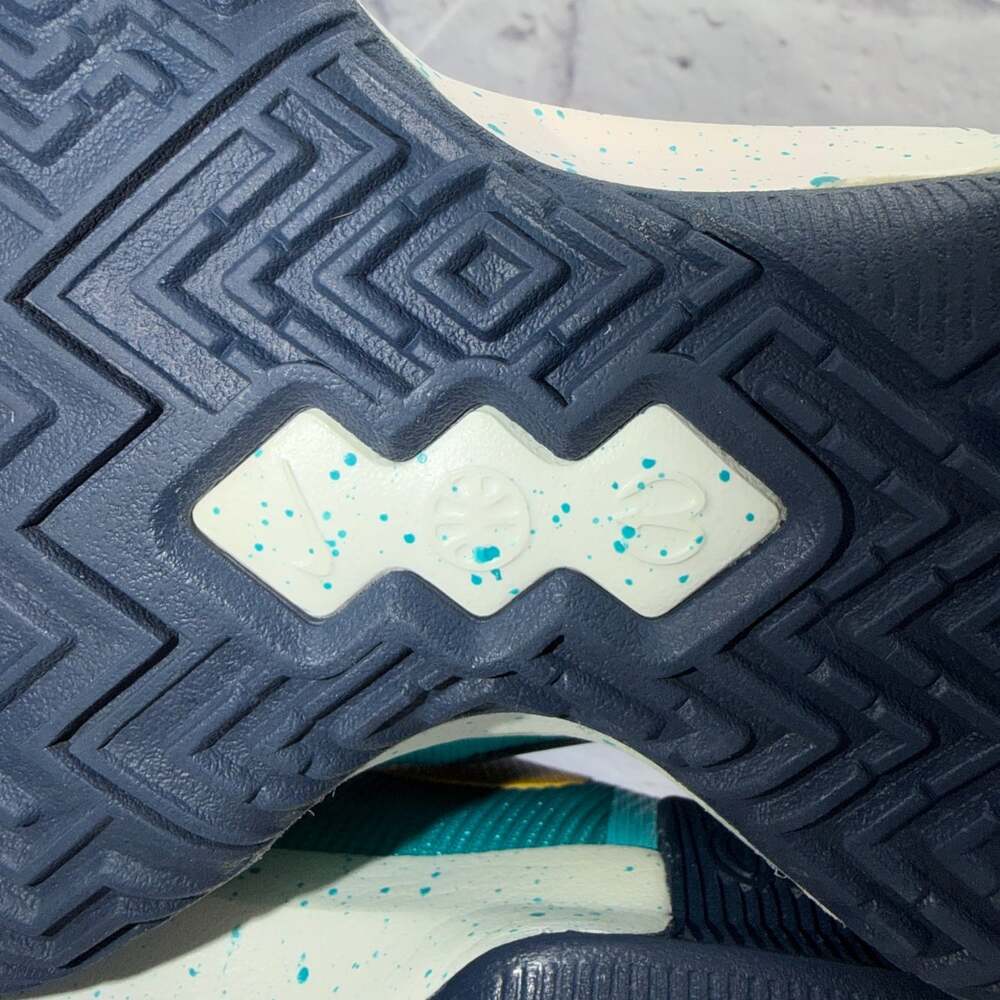 Nike Air Max Impact 4 Mens Sz 11 Athletic Shoes Sneakers DM1124-302 Blue Yellow - Picture 15 of 15